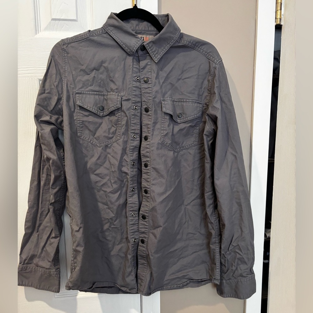 5.11 Tactical Charcoal Button-Up Shirt Jacket
